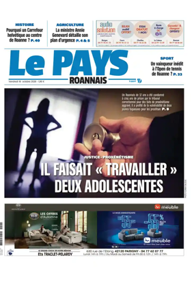 Cover of Le Pays Roannais (Roanne)