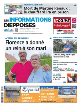 Cover of Les Informations Dieppoises