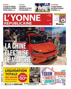 Cover of L'Yonne Republicaine