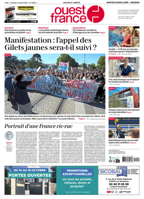 Cover of Ouest France (Nantes Nord-Loire - Ancenis)