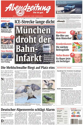 Cover of Abendzeitung Munchen