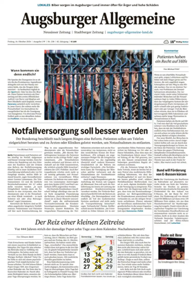 Cover of Augsburger Allgemeine (Land West)