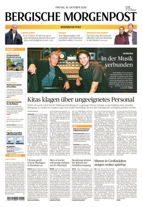 Cover of Bergische Morgenpost Wermelskirchen/Huckeswagen/Radevormwald
