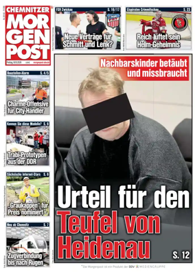 Cover of Chemnitzer Morgenpost