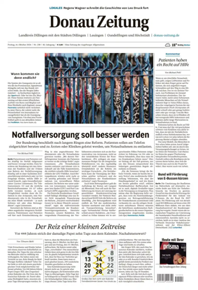 Cover of Donau Zeitung