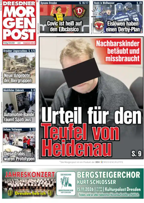 Cover of Dresdner Morgenpost
