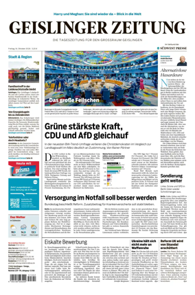 Cover of Geislinger Zeitung