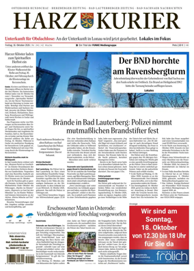 Cover of Harz Kurier