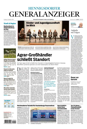 Cover of Hennigsdorfer Generalanzeiger