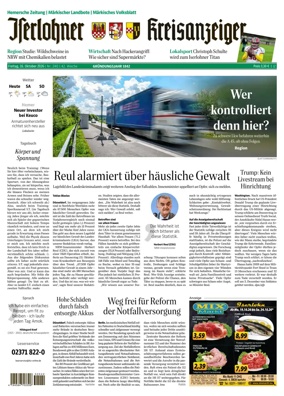 Cover of Iserlohner Kreisanzeiger und Zeitung (Iserlohn)