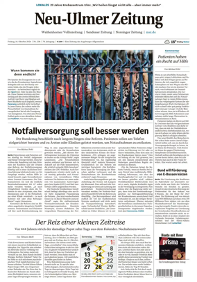 Cover of Neu-Ulmer Zeitung