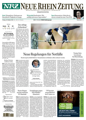 Cover of Neue Rhein Zeitung (Emmerich and Kleve)