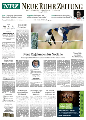 Cover of Neue Rhein Zeitung (Mulheim an der Ruhr)