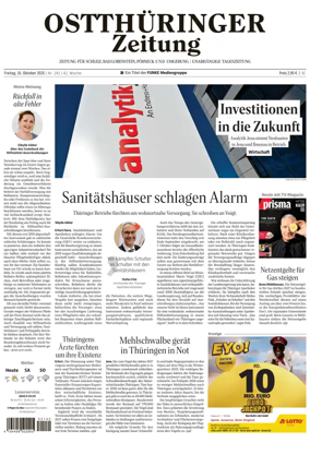 Cover of Ostthuringer Zeitung (Schleiz)