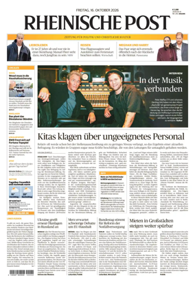Cover of Rheinische Post - Wesel/Dinslaken