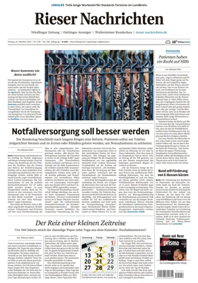 Cover of Rieser Nachrichten