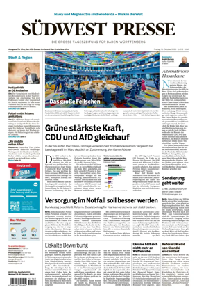 Cover of Sudwest Presse