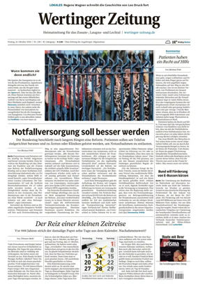 Cover of Wertinger Zeitung