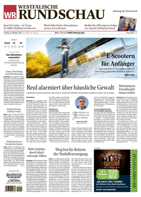 Cover of Westfalische Rundschau (Dortmund-Sud II)