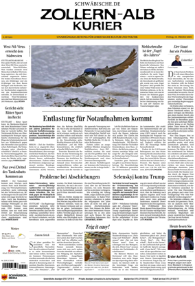 Cover of Zollern-Alb-Kurier (Balingen)
