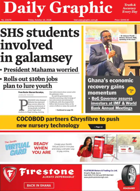 Cover of Daily Graphic