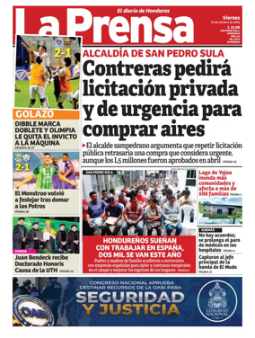 Cover of Diario La Prensa