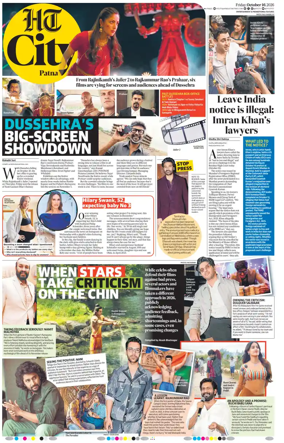 Cover of Hindustan Times (Patna) - Live