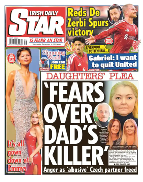 Cover of Irish Daily Star