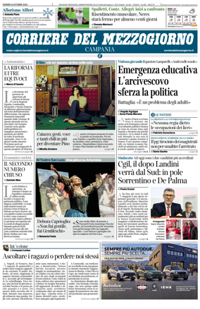 Cover of Corriere del Mezzogiorno (Campania)