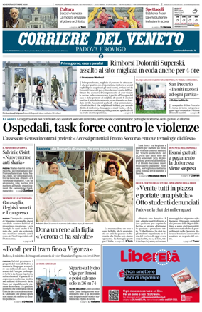 Cover of Corriere del Veneto (Padova e Rovigo)