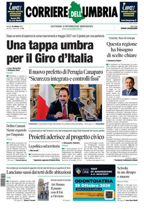Cover of Corriere dell Umbria