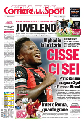Cover of Corriere dello Sport (Lombardia)