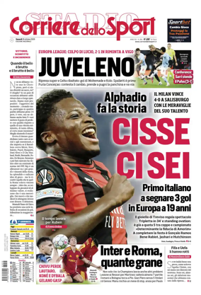 Cover of Corriere dello Sport
