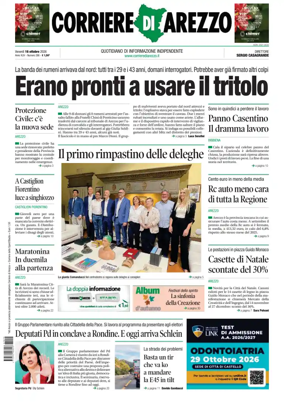 Cover of Corriere di Arezzo