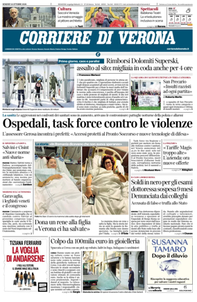Cover of Corriere di Verona