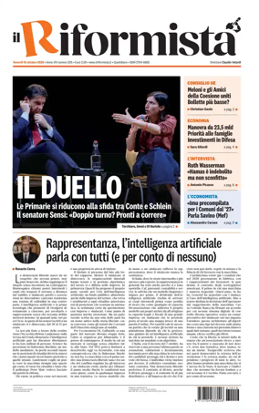Cover of Il Riformista (Italy)