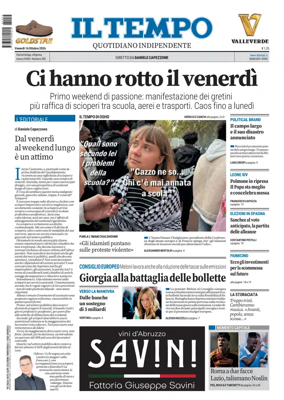 Cover of Il Tempo (Nazionale)