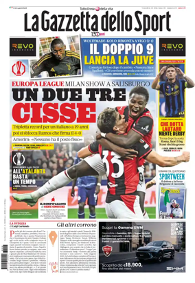 Cover of La Gazzetta dello Sport - Roma