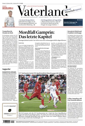 Cover of Liechtensteiner Vaterland