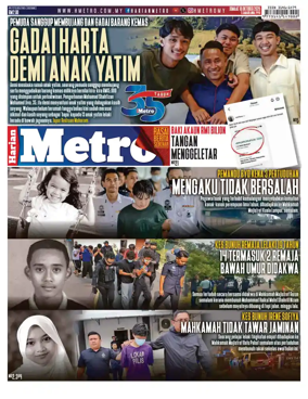 Cover of Harian Metro