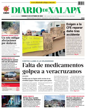 Cover of Diario de Xalapa