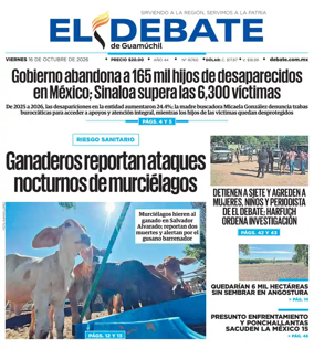 Cover of El Debate de Guamuchil