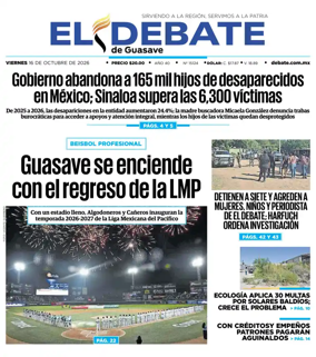 Cover of El Debate de Guasave