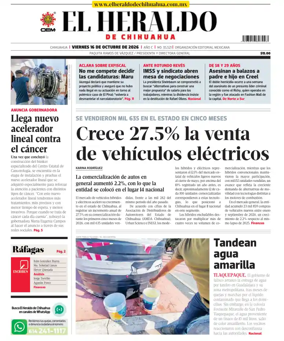 Cover of El Heraldo de Chihuahua