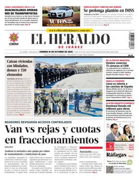 Cover of El Heraldo de Juarez