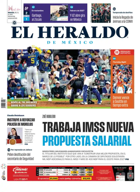 Cover of El Heraldo de Mexico