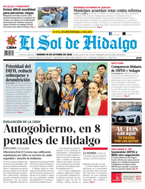 Cover of El Sol de Hidalgo