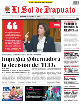 Cover of El Sol de Irapuato