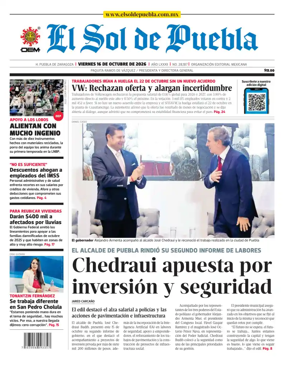 Cover of El Sol de Puebla