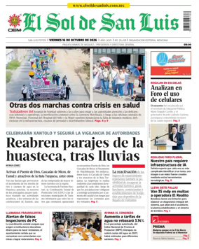 Cover of El Sol de San Luis Potosi